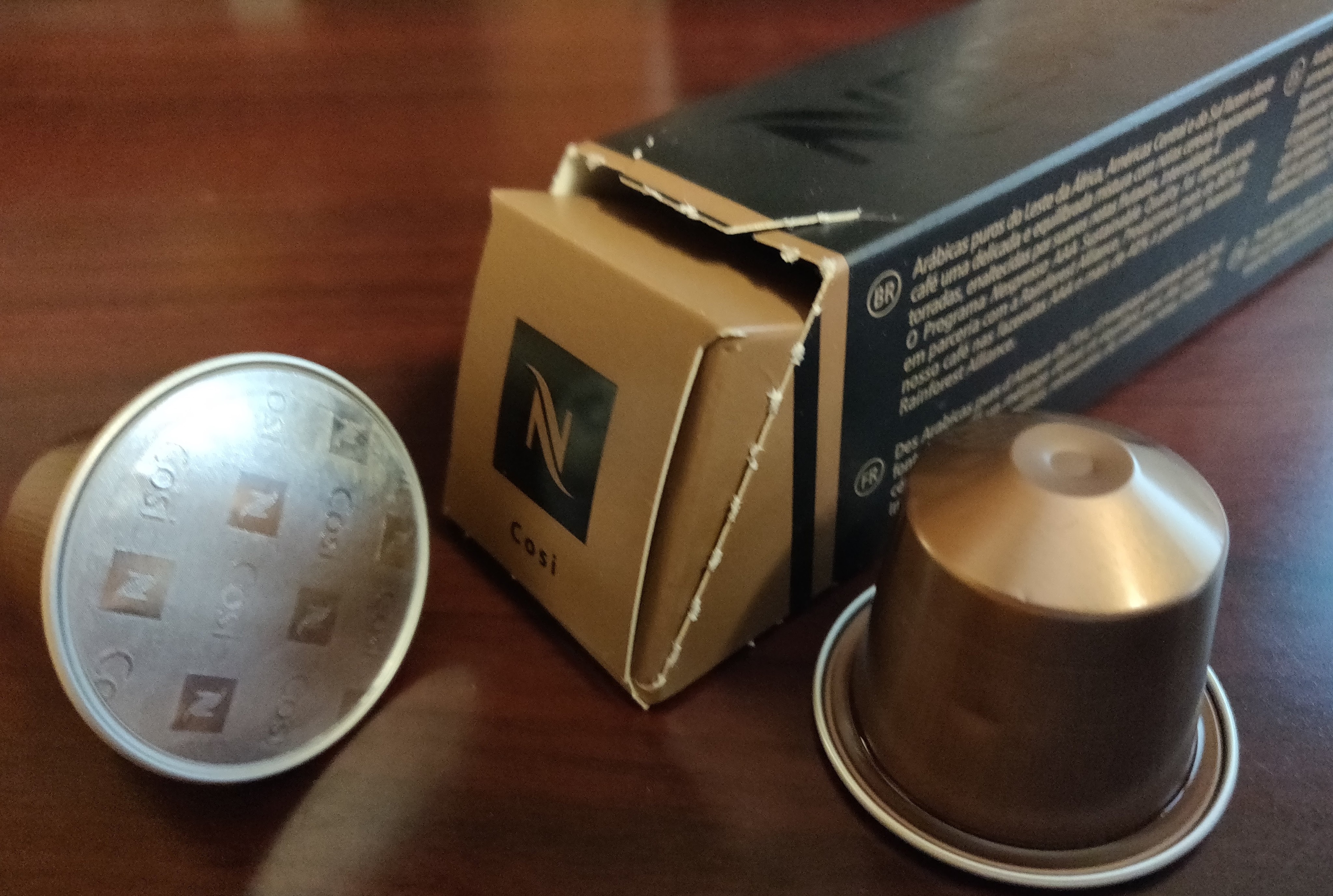 Nespresso Cosi Gran Capsule – Alvin Bunk